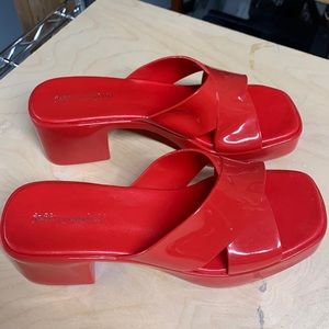 Jeffrey Campbell These have never been worn. Really cute! A small size 10.